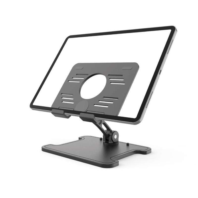 Desktop Tablet Holder Rotatable Foldable Heat Dissipation and Shrinkable Lazy Person