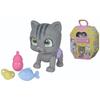 Smoby - Pamper Petz - Cat To Adopt - 4 Accessories - Articulated - Wood and Pee - Adoption Certificate - From 3 Years Old