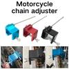Chain Alignment Tool For Motorcycle ATV Bike Sprocket 420 428 520 530 Durable Metal Alignment Device For Garage Repair