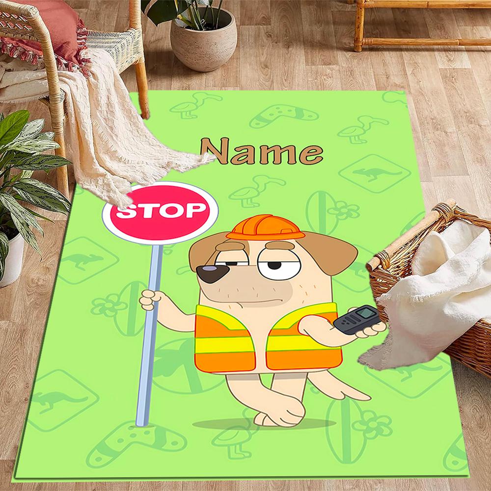 Gumball Darwin Adventure Customize Your Name Floor Rug Office Rug Suitable for Bedrooms Outdoor Hallway Playrooms Antislip Carpet Anime Office Decor
