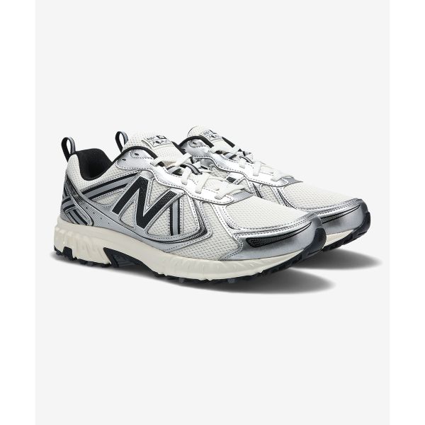 New Balance T410 Classic Fashion Versatile Exquisite Cushioning Low-Top Training Shoes Unisex Sneakers Silver Black MT410GC5