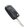 KEYYOU 10 STKS 2/3BNT Auto Afstandsbediening Sleutel Flip Klap Sleutel Behuizing Voor Volkswagen Vw Jetta Golf Passat Kever Skoda Seat Polo B5