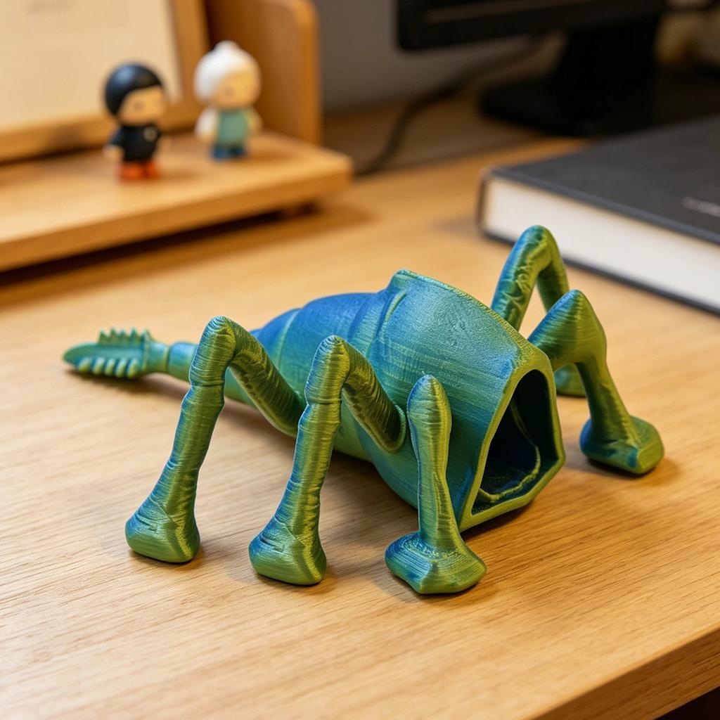 3D Printed Sea Monster Flexible Articulated Fidget Toy Model Toy Doll Sea Monster Action Figure Unique Gift for Ocean Lovers
