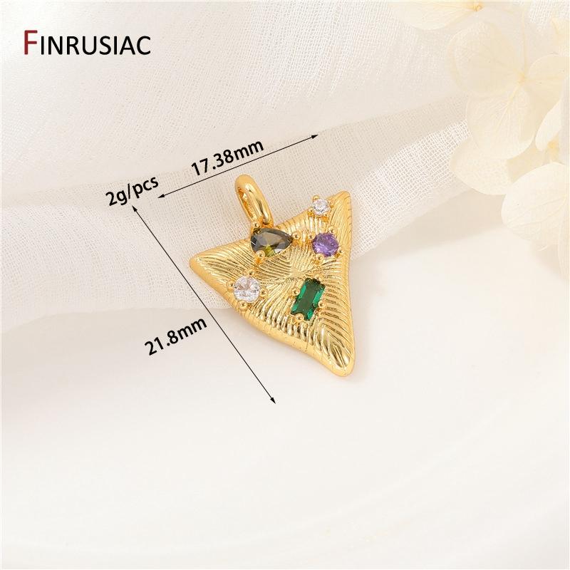 Ottone placcato oro 14K Zircone Nuvola/Sole Ciondoli per Donne Gioielli Pendenti Materiali per la Creazione Fai da Te Accessori per Collane Braccialetti