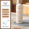Portable Mini Smart Electric Kettle and Insulated Water Cup with USB Charging for Travel.