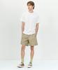 BASIC HOUSE Cotton String Band Half Pants Beige Lzhp3104 (B Type)