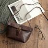 Vintage Fashion Women Shoulder Bag Soft Cowskin Leather Shoulder Bags Cowhide Crossbody Bags Small Bags For Women Female Bags