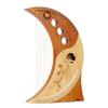 Arpa Lira Lunare a 19 Corde - Strumento Arpa Angelica