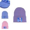 Frozen Elsa Kids Knitted Hat With Airy Acrylic Material For Autumn Winter Warmth