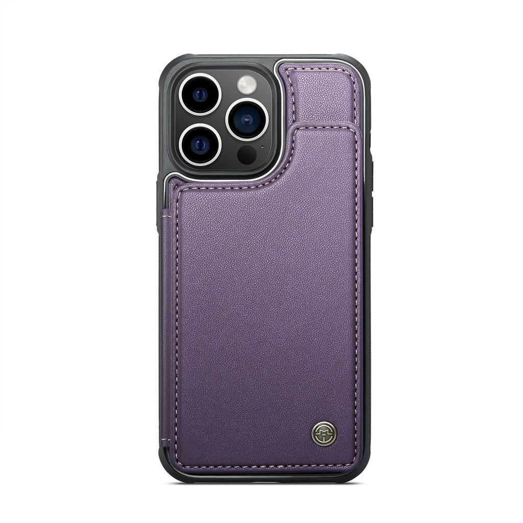 for iPhone 15 14 13 12 11 Pro Max XR SE 2025 Wallet Case with Card Holder&RFID Blocking PU Leather Kickstand Magnetic Clasp Case