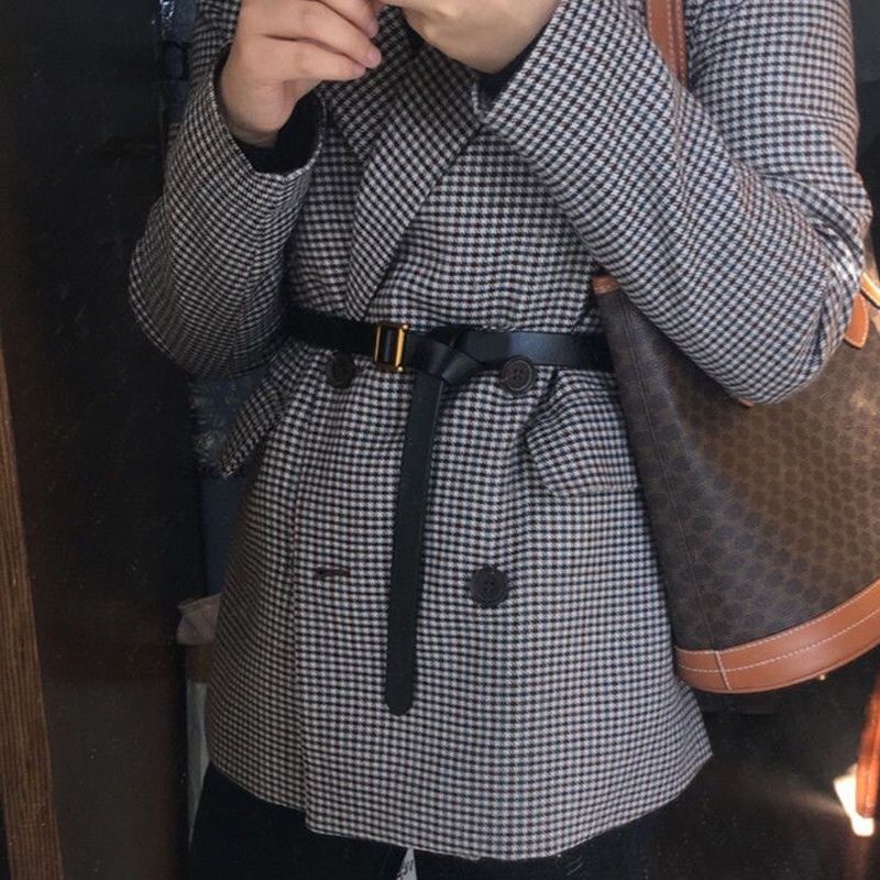 Elegant Womens Slim Waist Belt For Dresses Shirts Coats Fashionable Style Korean