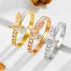 Belt Buckle Design Bracelet Hollow Bracelet Light Luxury Fashion Versatile Bracelet