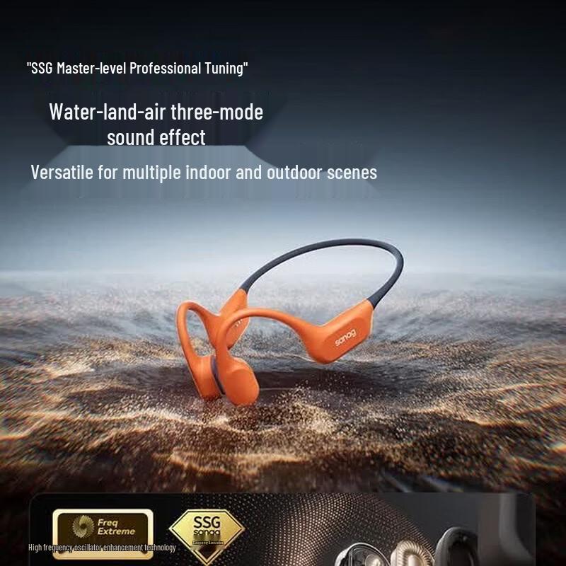 SANAG B77S Bone Conduction Sports Headphones