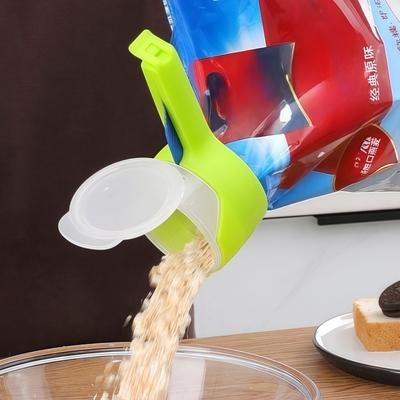 1PC Food Preservation Sealing Clip Kitchen Snacks Oatmeal Cereal Moisture-proof Sealing Clip Kitchen Preservation Gadgets