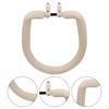 Fencing Armrest Support for Road Bike Kids Seat Child Front Saddle beige