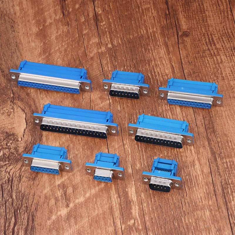 5Pcs Didc Male Female Serial Port Connector Solderless Connectors Db9 Rs232 Serial To Terminal Female Male Adapter Connector