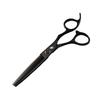 Black Paint Bearing Screws 6.0 Inch Freelander Xmq11 Hairdressing, Haircut, Tooth Scissors, Thin Scissors