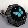Enchanted Butterfly Mandala Wall Art: Celestial Decor for Your SpaceUmbrella, Portable 3-Fold Compact Umbrella for Men & Women Gift