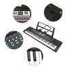 Electronic Keyboard 61 Piano Keys Children Toys Beginner Microphone Musical InstrumentUniversal USB Power Supply