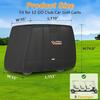 1Pc Golf Cart Cover Heavy Duty 420D Waterproof for EZGO, Club Car 6/4+2