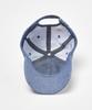 Cap Flying Pattern Dungaree Material Baseball Cap Golf MG5SCP03U NV00 [Munsingwear] (Navy)