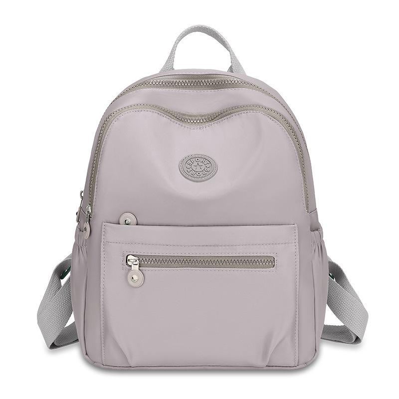 New Women's Casual Backpack Outdoor Travel Backpack Fresh Korean Women's Bag Nylon School Bag
