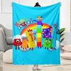 Numberblocks Blanket Durable Comfort Great for Chair Couch Seaside Four Seasons Universal Modern Style Ideal Gift For Birthday Valentine'S Day