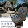 Swivel Rocker Cushion, Washable & Uv-Resistant Rocking Chair Pads, Cushion Mat for Recliner Rocking Rattan Chair Folding Garden Seat Cushion Sofa