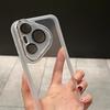 Suitable for Huawei Pura70 Mobile Phone Case 70pro + Transparent Lens Film Simple All-inclusive Men's Protective Case