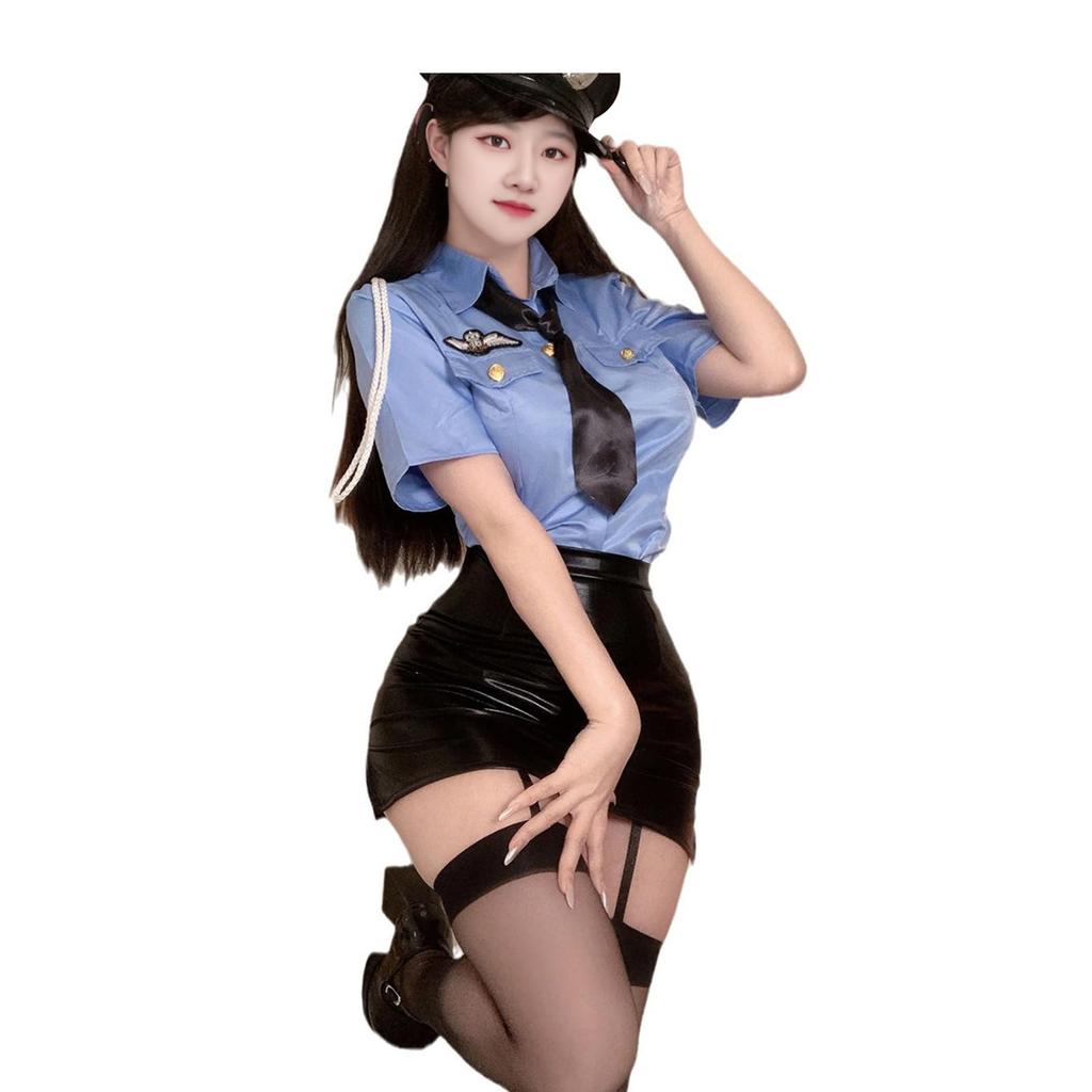 Police Cosplay Costume Police Christmas Halloween Costume Police Officer Female Police Officer Game Adult Costume Cute Halloween Costume Sexy Photo