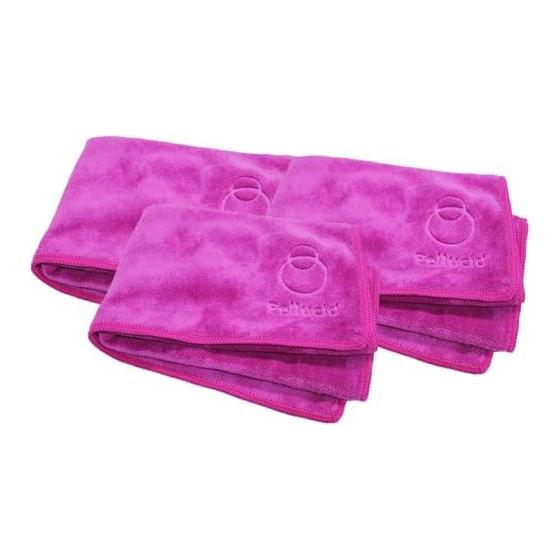 Pellucid Car Wash Supplies Towel Drying Cloth Set of 3 400mm x 400mm PCD-218 Wiping Absorbent Cloth Wiping Coating Wiping
