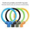 Rings Shape Bicycles Antitheft Lock High Security Mountain Bicycles Lock