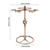 Metal Wine Glass Shelf Detachable Design Stemware Rack Retro Cup Rack  Home