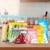 40Pcs Refrigerator Frozen Fresh-keeping Bag Household Food Grade Kitchen Storage Bag Sealed Bag Food Self-sealing Bag