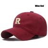 New Unisex Korean Version Big Head Circumference Three-Dimensional R Letter Cotton Thorn 3Dimensional Embroidered Baseball Cap