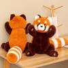 Red Panda Plush Toy Cute Sitting Posture Cartoon Childrens Birthday Doll Gift