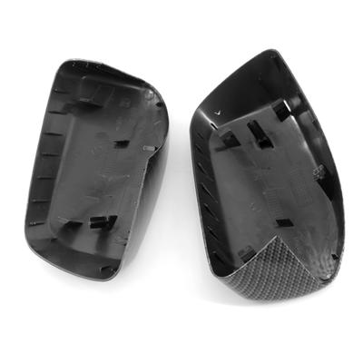 2pcs Side Mirror Cover Rearview Mirror Housing Replacement for BMW E60 5 Series Model 2004-2007 OEM