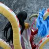 One Piece Orochi Empress Nine Snake Boa Hancock Seated POP Oka Shichibukai Figure Model