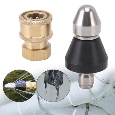 Hochdruckreiniger Kanalreiniger-Set Reinigungswerkzeuge Jet-Schlauchdüse Hoch für Rohr