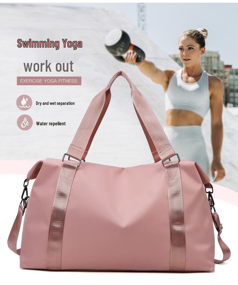 Large Capacity Travel Duffle Bag for Short Trips, Fitness, Yoga, and Hospital Use
