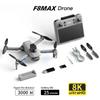 F8 MAX GPS Drone Professional 8K Camera 5G WIFI FPV Drone 360° Intelligent Avoiding Obstacle with Large Screen Brushless Foldable Quadcopter Toys