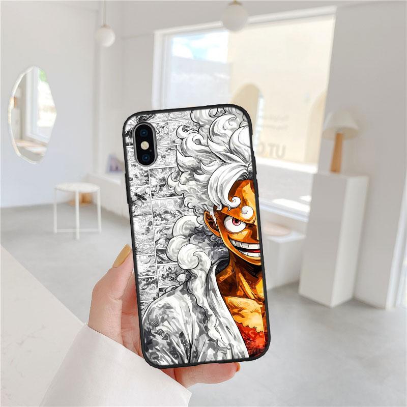 FM4 Anime One Piece Soft Shell Phone Case for OPPO A3 Pro A72 A74 A76 A77 A77S A78 A79 A94 A95 A18 A40M A58