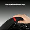 Elastic Stretch Steering Wheel Cover Without Inner Ring Fits 14.5-15in Steering Wheels, Wear-resistant Leather, Easy Carry