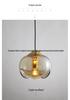 Bauhaus Glass Pendant Light: Post-Modern Nordic Style for Kitchen, Bar, Living Room, Bedroom, or Bedside Lighting