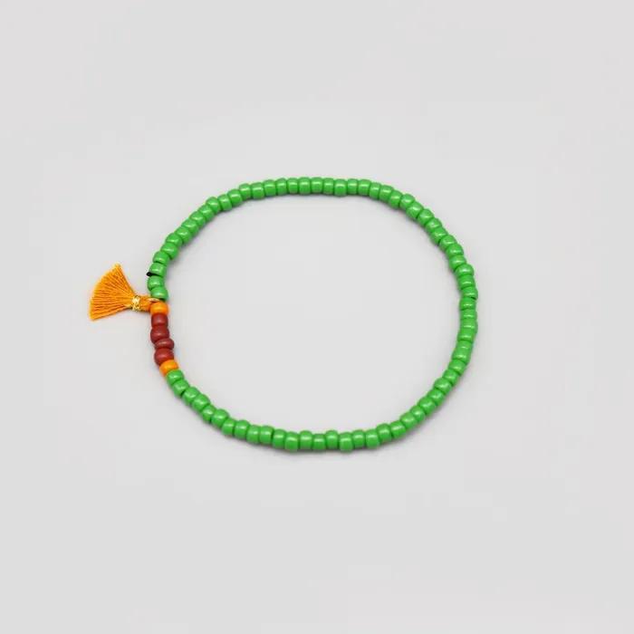 Bonbo Ethnic Tassel Bracelet Point Bead Bracelet 6 Colors