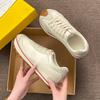 Unisex Womens Casual Shoes Genuine Leather Suede Sneakers Mens Laceup Walking Shoes White Shoe Styles Designer Womens Shoes