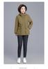 Noble Lady Spring-Autumn Hooded Jacket for Middle-Aged and Elderly Women - 2026 New Style