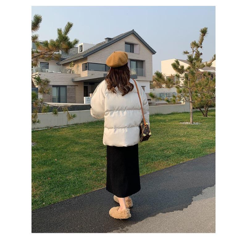 Winter Fashion Korean Style Short Down Cotton Coat Women Student Puffer Jacket