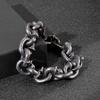 2026 European and American Retro Old Casting Titanium Steel Jewelry, Men's Nail Bracelet