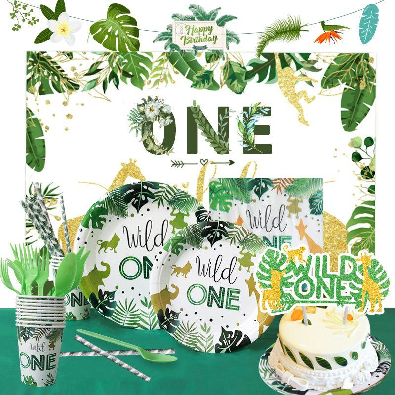 Set The Perfect Party Atmosphere With Forest Animal Wild One Party Supplies